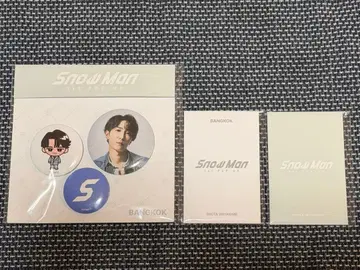 SnowMan 팝업 태국 와타나베 쇼타