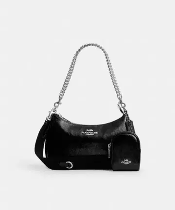 테리 숄더 백 파우치