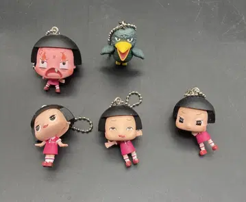 치코짱니시카라레루 가챠 캐릭터 키링 풀세트