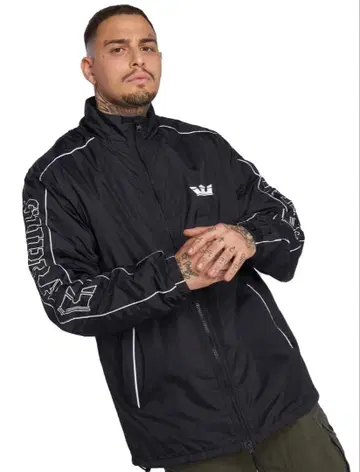 새상품급 Supra 블랙 나일론 자켓 M 사이즈 드로코드