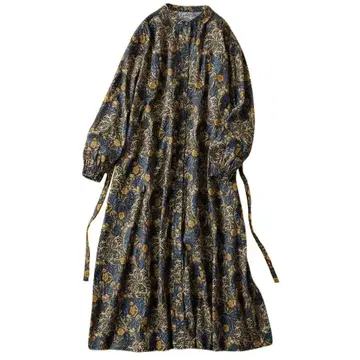 리브 인 컴포트 모리스 씨위드 패턴 코튼 원피스 MP 사이즈