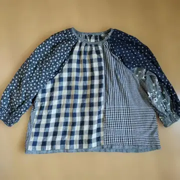 옥함 푸카퍼프 블라우스 45R