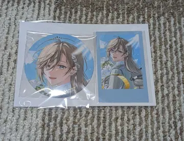 니지산지 카나에 생일 굿즈 2025 금박 캔뱃지 폴라로이드풍 카드 4