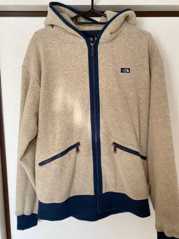 THE NORTH FACE 플리스 자켓 L 베이지/네이비
