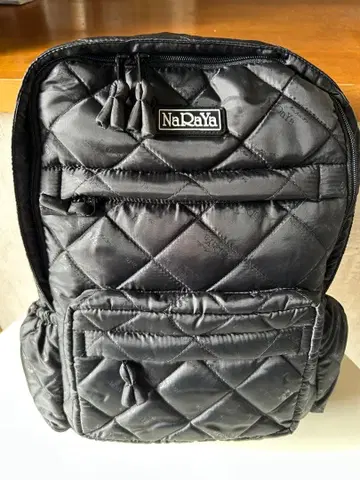 NaRaYa 발수성 블랙 백팩