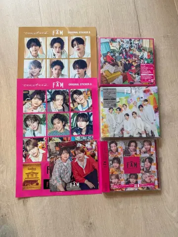 timelesz 앨범 FAM 3형태 세트 CD+Blu-ray