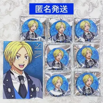 사카모토 데이즈 AMOCAFE 캔뱃지 엽서 아사쿠라 신 8세트