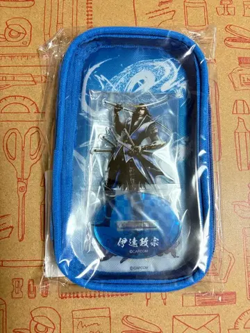 전국 BASARA 카프 복권 다테 마사무네 파우치 포함 아크릴 스탠드 2