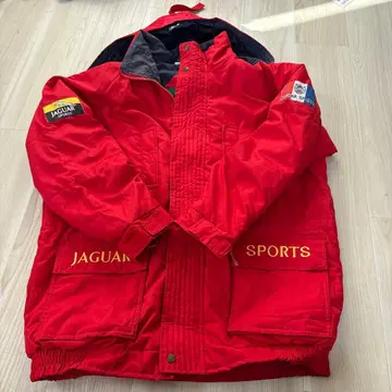 JAGUAR SPORTS 나일론 자켓 레드