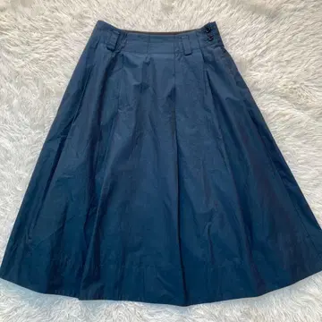 클리닝 완료 마가렛호웰 코튼 턱 스커트 21AW L