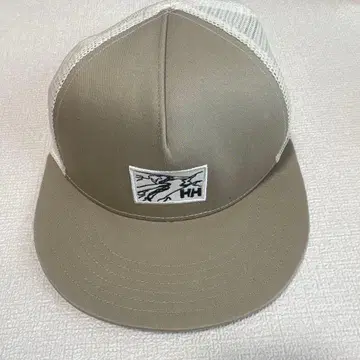 베리 한센 메쉬 백캡 베이지