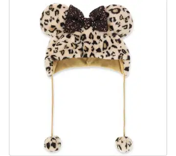 디즈니 팬캡 레오파드 무늬