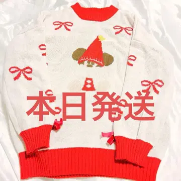 디즈니 릴린린 니트 스웨터 크리스마스 2025