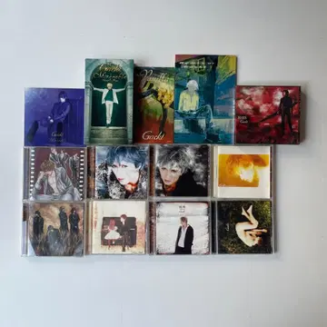 Gackt CD 묶음 판매 초기