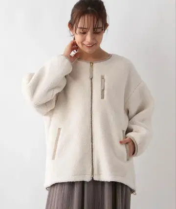 [ GLOBAL WORK ] 리버서블 보아 블루종 레귤러 사이즈