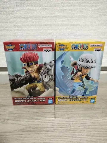 원피스 피규어 유스타스 키드 & 트라팔가 로 2체 세트