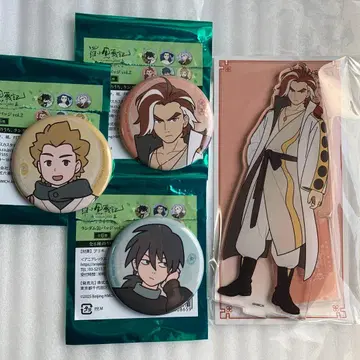 라샤오헤이 전기 치넨 갑 을 캔뱃지 아크릴 스탠드