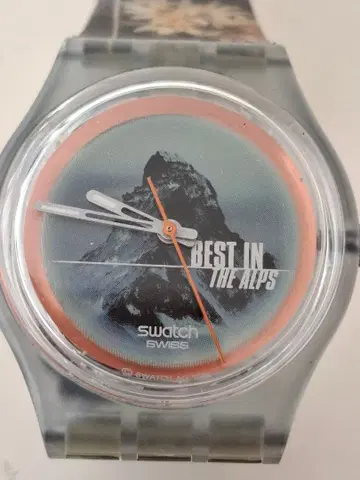 Swatch BEST IN THE ALPS 손목시계