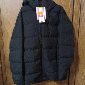 미사용 새상품 남성용 전방위형 다운 자켓 블랙 4L