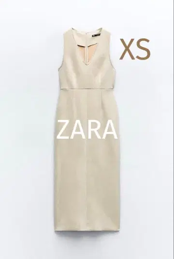 ZARA 트위드풍 원피스 XS