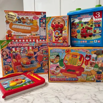 호빵맨 완구 6점 + 도서 1권 7점 묶음 판매