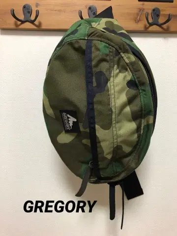 GREGORY 구 테일메이트 S 카모 패턴 웨스트 파우치