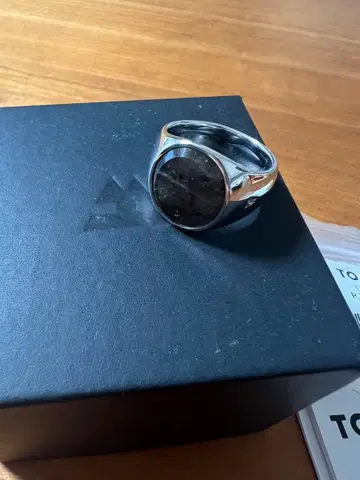 TOMWOOD otal 래브라도라이트 size 54 반지