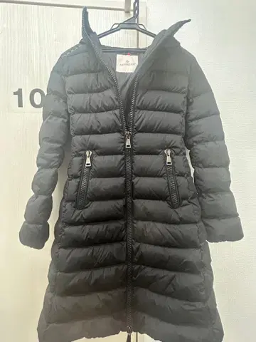 MONCLER 블랙 롱 다운 자켓