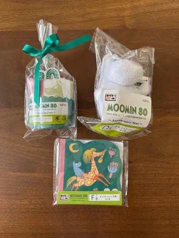 무민 다이토 복권 Anniversary Year 3종 세트