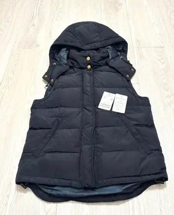 IENA 다운 베스트 네이비 38