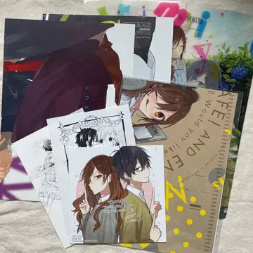 호리미야 특전 부록 포스터 책받침