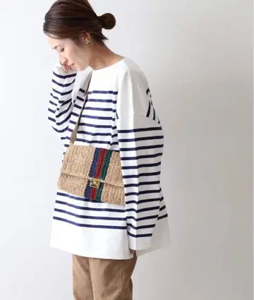 FRAMeWORK 바스크 보더 오버 T