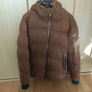 tk. 브라운 다운 자켓 M 사이즈