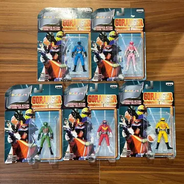 고레인저 액션 피규어 5체 세트 미개봉
