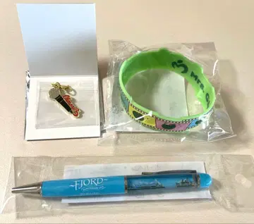 Mrs.GREENAPPLE 메탈 참 컬렉션 러버 밴드 볼펜