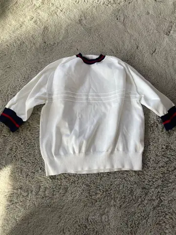 클리닝 완료 [ COGNOMEN 코그노멘 ] 화이트 니트 스웨터