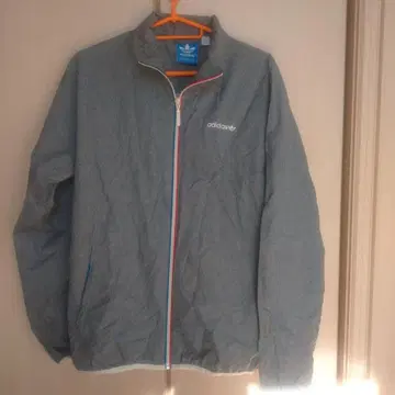 아디다스 그레이 집업 자켓 점퍼 아우터