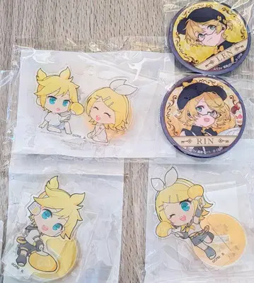 카가미네 린 렌 캔뱃지 아크릴 스탠드