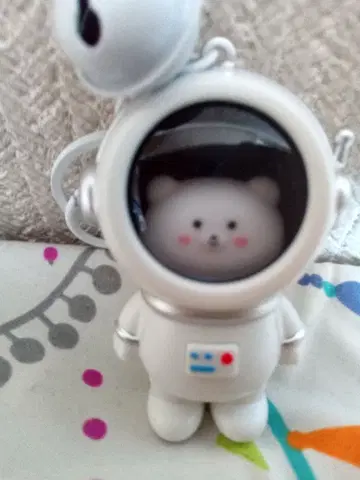 우주비행사 곰 모양 키링