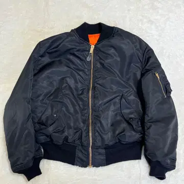 Deadstock 미군 실물 MA-1 플라이트 자켓 라지 롱