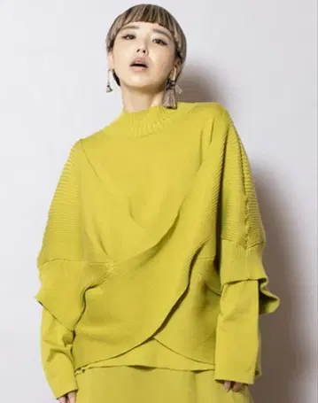 크로스 니트 풀오버 / 오즈모시스 (OSMOSIS)