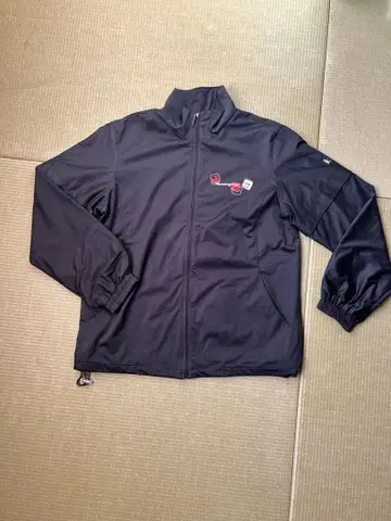 골프웨어 블랙 점퍼 2way