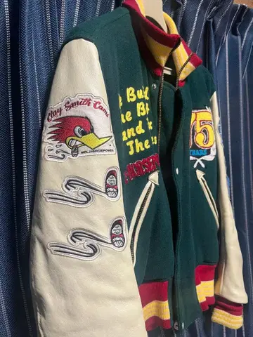 클레이 스미스 75주년 기념 바시티 자켓 풀 데코 클레이 스미스