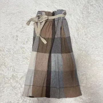 Y's 알파카울 니트 랩스커트