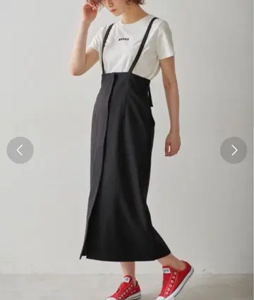 프리즈마트 펜슬 하이웨스트 점퍼 내로우 스커트