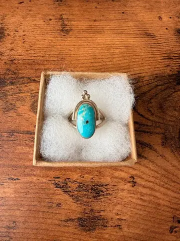 터콰이즈 실버 반지 빈티지