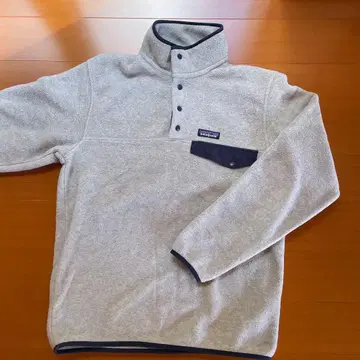 patagonia 플리스 하프 지퍼 신틸라 그레이