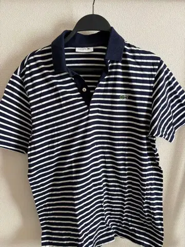 LACOSTE 보더 피케 셔츠 사이즈 3