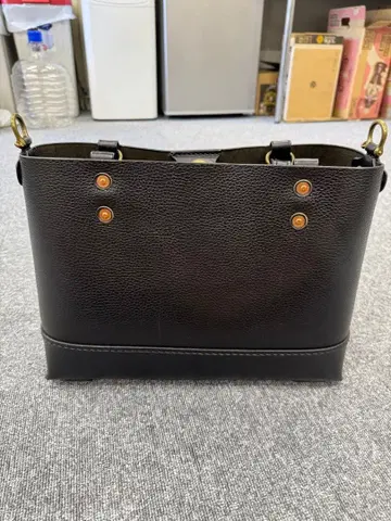 비즈 가게 코짱 가죽 토트백