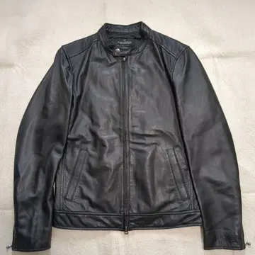 새상품급 나노 유니버스 싱글 가죽 자켓 램 가죽 블랙